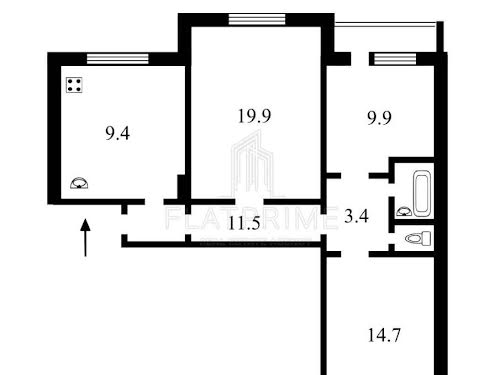 квартира за адресою Деміївська вул. (Московська), 55