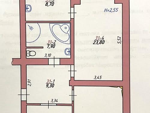 квартира за адресою Каспрука, 31