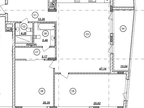 квартира по адресу Героев Крут ул., 15