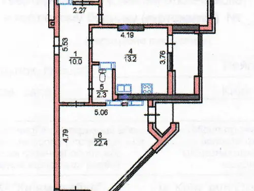 квартира по адресу Лейпцигская ул., 13а