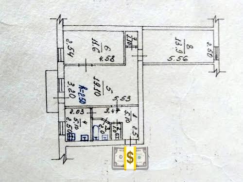 квартира по адресу Кустарный пер., 11