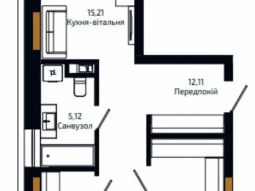 квартира за адресою Навроцького Володимира, 69