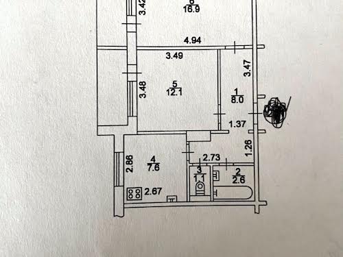 квартира по адресу Героев Днепра ул., 20 а