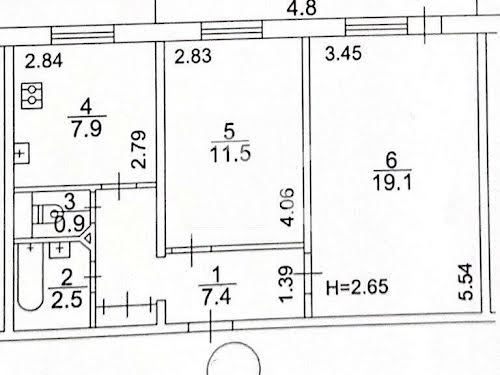 квартира за адресою Драгоманова вул., 42 А