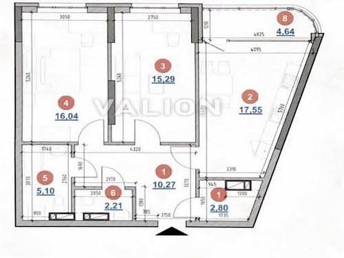 квартира за адресою Дніпровська наб., 17