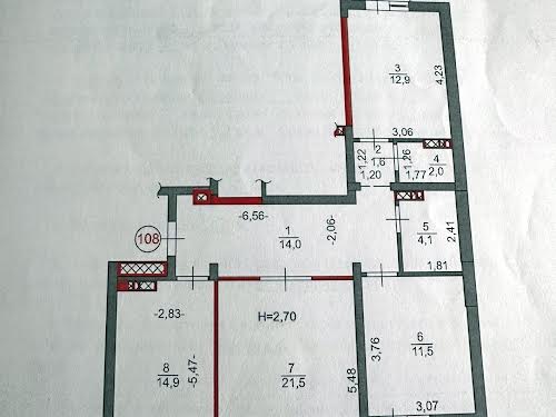квартира за адресою Метрологічна вул., 7-А