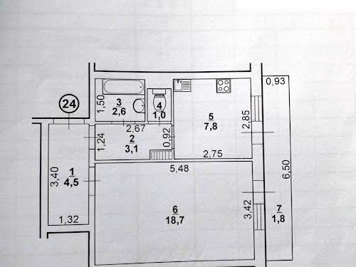 квартира за адресою Запоріжжя, Зернова вул., 32