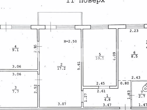 квартира по адресу Небесной Сотни просп. (Жукова Маршала), 61