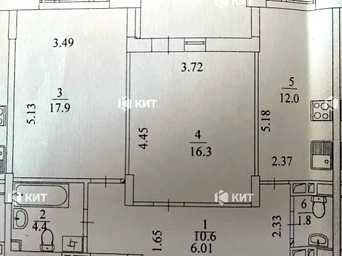 квартира по адресу Героев Харькова просп. (Московский), 156