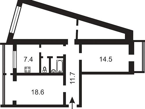 квартира по адресу Булаховского академика ул., 30