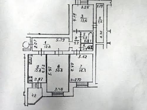 квартира за адресою Григоренка Петра просп., 24