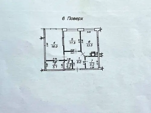 квартира за адресою Перлинна вул., 1а
