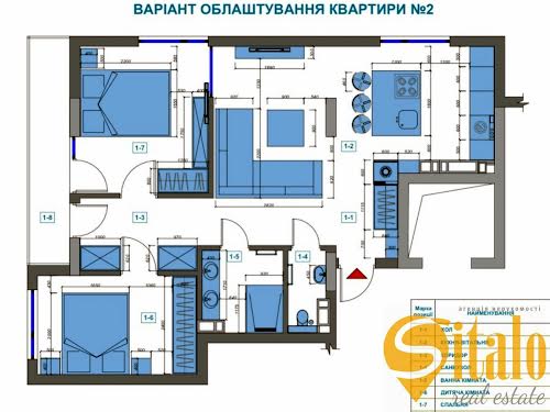 квартира по адресу Львов, Тернопольская ул., 46