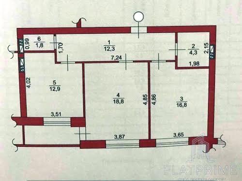 квартира по адресу Метрологическая ул., 25А