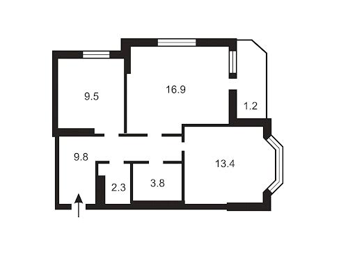 квартира по адресу Киевская ул., 249