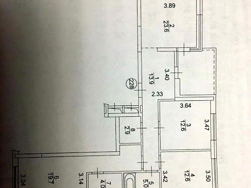 квартира по адресу Осокорская ул., 2А