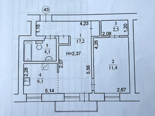 квартира за адресою Узвіз Кловський, 14Б