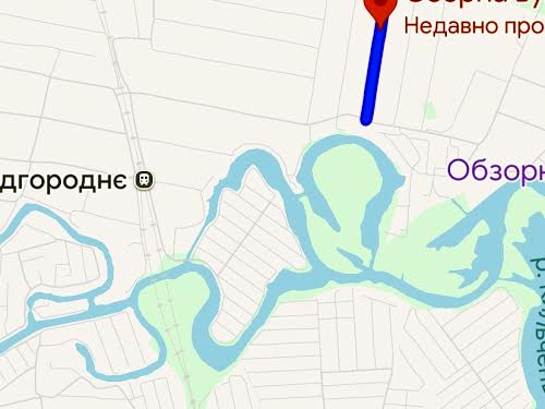 участок по адресу Озерна, 34