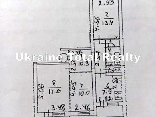 квартира за адресою Київ, Данькевича Костянтина вул., 79/1