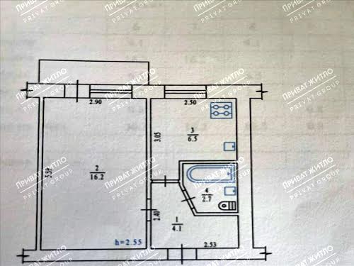 квартира по адресу Полтава, Київське шоссе, 52