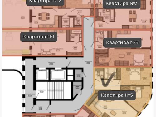 квартира за адресою Івана Раковського вул., 24а