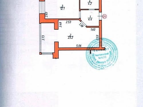 квартира по адресу Винниченко ул., 7