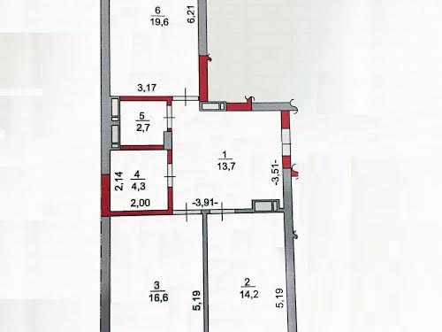 квартира по адресу Академика Заболотного ул., 148-В