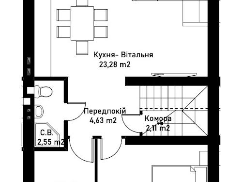 дом по адресу Українська ул., 54
