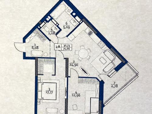 квартира по адресу Киев, Семьи Кульженков ул. (Дегтяренко Петра), 22