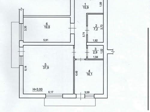 квартира за адресою Харків, Каркача Івана бульв., 2а