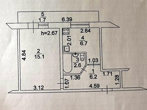 квартира по адресу Чернобыльская ул., 13