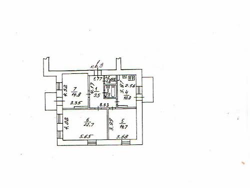 квартира по адресу Большая Васильковская ул. (Красноармейская), 32б