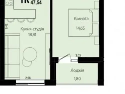 квартира по адресу Роксоланы ул., 34