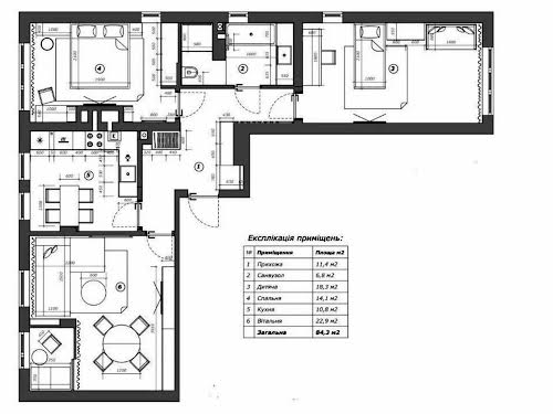 квартира по адресу Зеленая ул., 269м