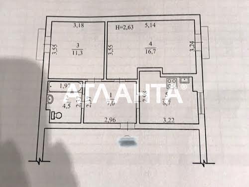 квартира за адресою Одеса, Дмитріївська вул. (Дмитрія Донського), 14