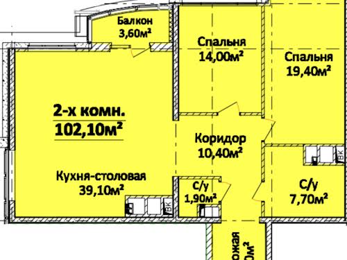квартира по адресу Гагарина просп. (Гагарина), 19-А