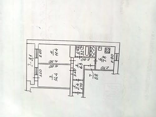 квартира за адресою Гладкова вул.(Квартальна), 7