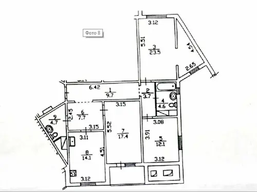 квартира за адресою Європейського Союзу просп. (Правди), 31а