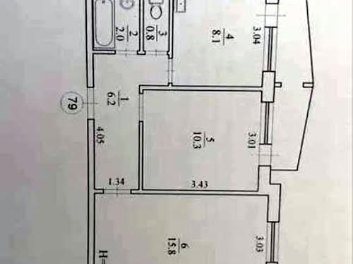 квартира за адресою Олександра Архипенка вул. (Мате Залки), 10б
