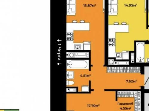 квартира по адресу Трускавецкая ул., 20