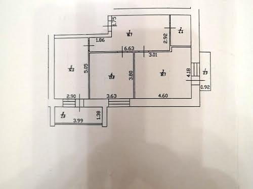 квартира по адресу Чернигов, 1-ой Гвардейской Армии ул., 39а