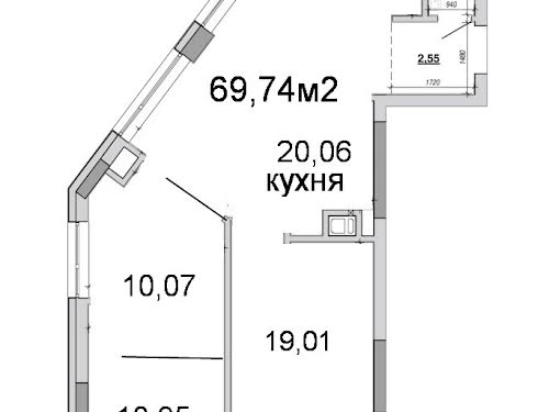 квартира за адресою Шевченка вул., 300
