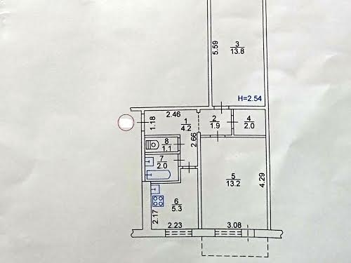 квартира по адресу Тракторостроителей просп., 114А