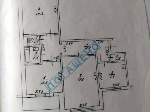 квартира за адресою Незалежності бульв. (50 років Жовтня), 15
