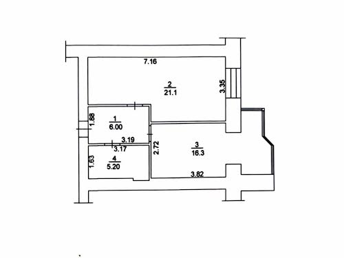 квартира по адресу Университетская ул., 2Л