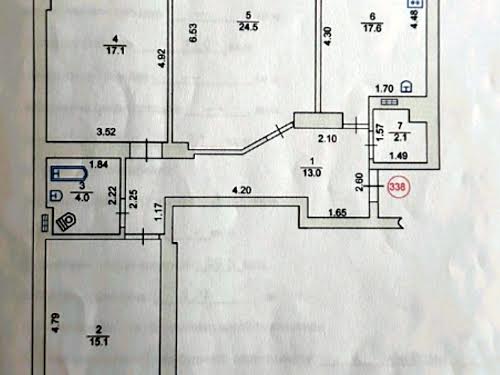 квартира по адресу Парусная ул. (Героев Сталинграда), 18