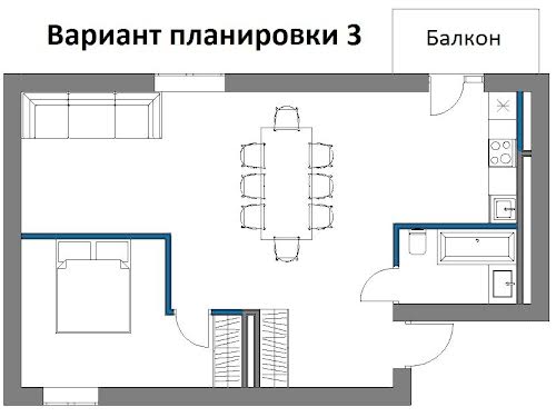 квартира по адресу Гетманская ул., 7