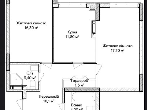 квартира по адресу Ольги Кобилянської ул. (Достоевского), 14