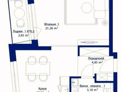 квартира по адресу Набережно-Рыбальская дорога ул., 11