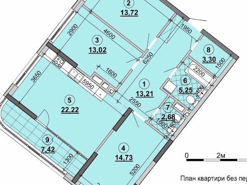 квартира за адресою Київ, Дніпровська наб., 15ж